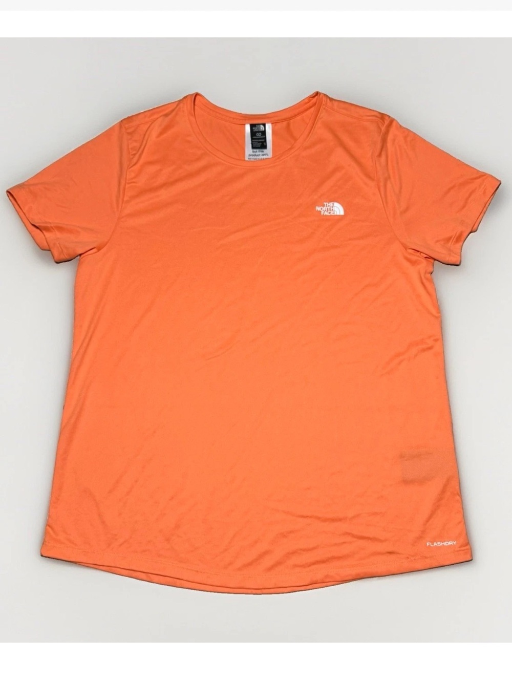 The North Face Circular Design Flash Dry Tee Shirt Women’s Size XL - Orange